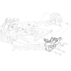 10236997  -  Bracket Asm- Drive Belt Tensioner